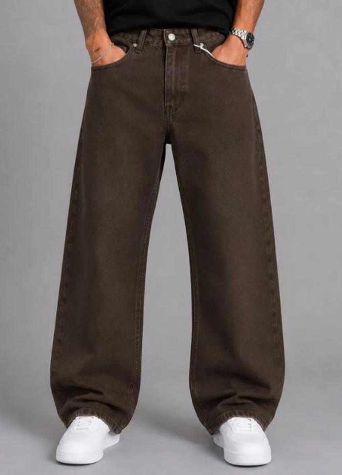 JEANS BAGGY ART. BG800-3 - MORO
