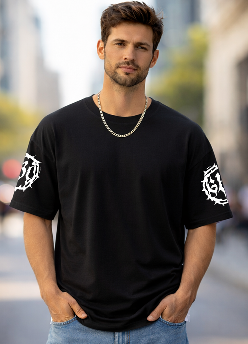 T-SHIRT GLOBAL BRAND ART. 8000 - NERO