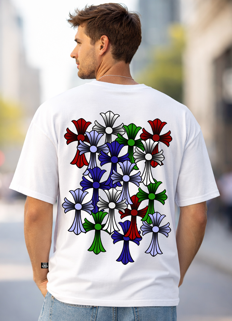 T-SHIRT GLOBAL BRAND ART. 8009 - BIANCO