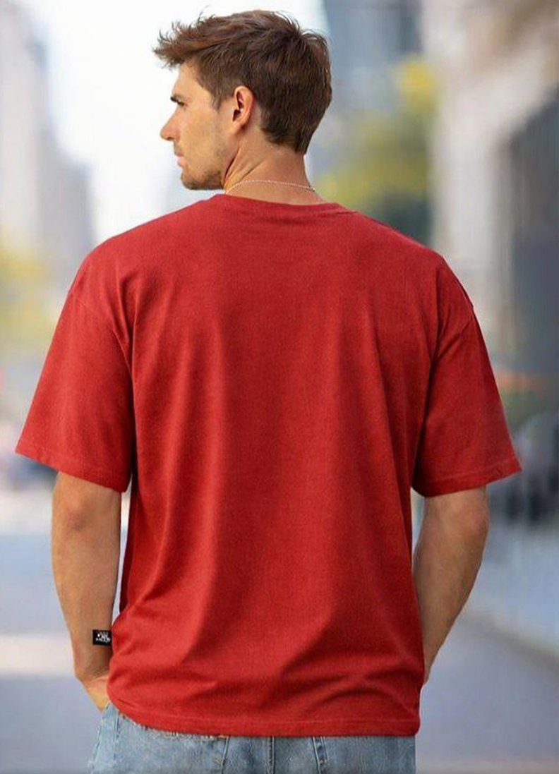 T-SHIRT GLOBAL BRAND ART. 8016 - ROSSO