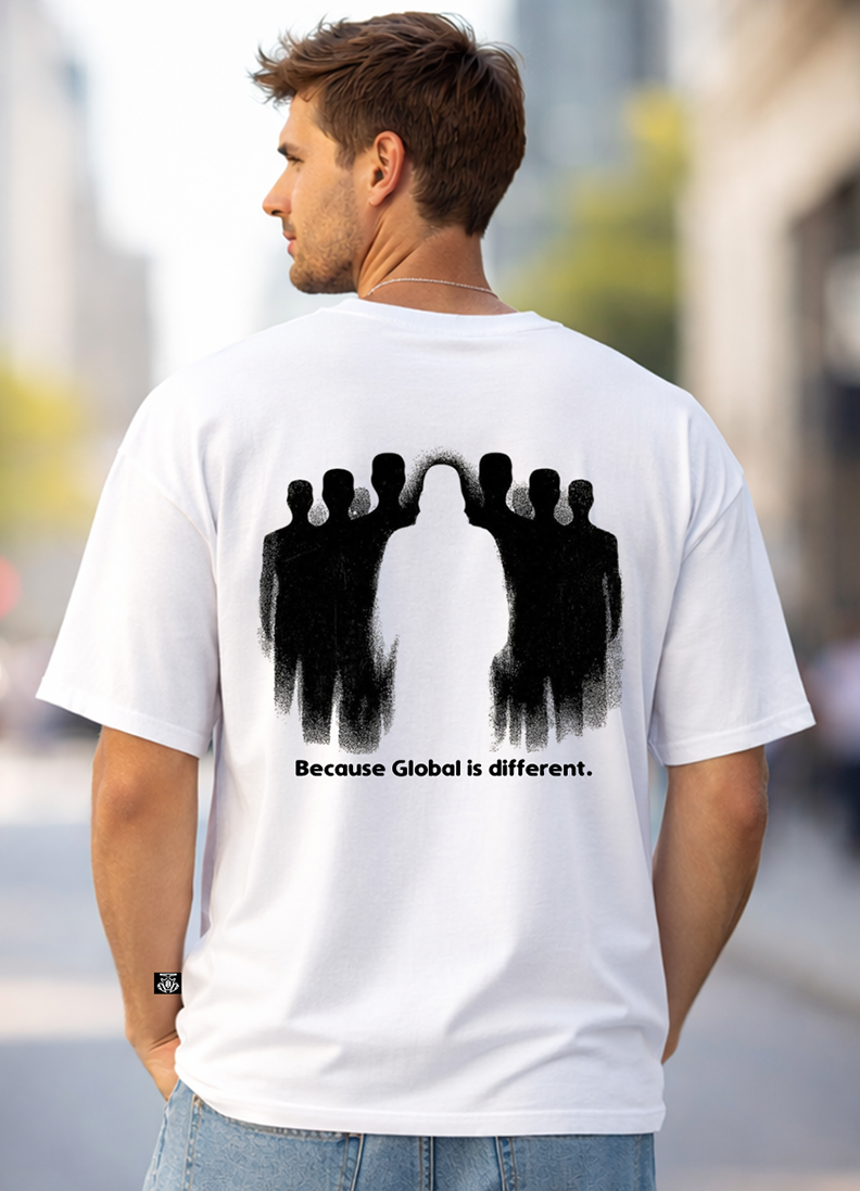 T-SHIRT GLOBAL BRAND ART. 8011 - BIANCO