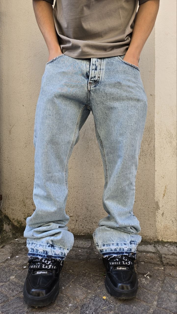 JEANS FLARE GLOBAL BRAND ART. 7000 - CELESTE