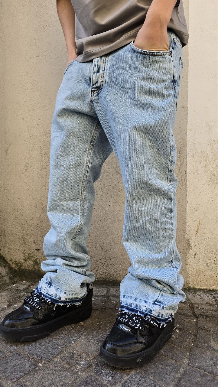 JEANS FLARE GLOBAL BRAND ART. 7000 - CELESTE