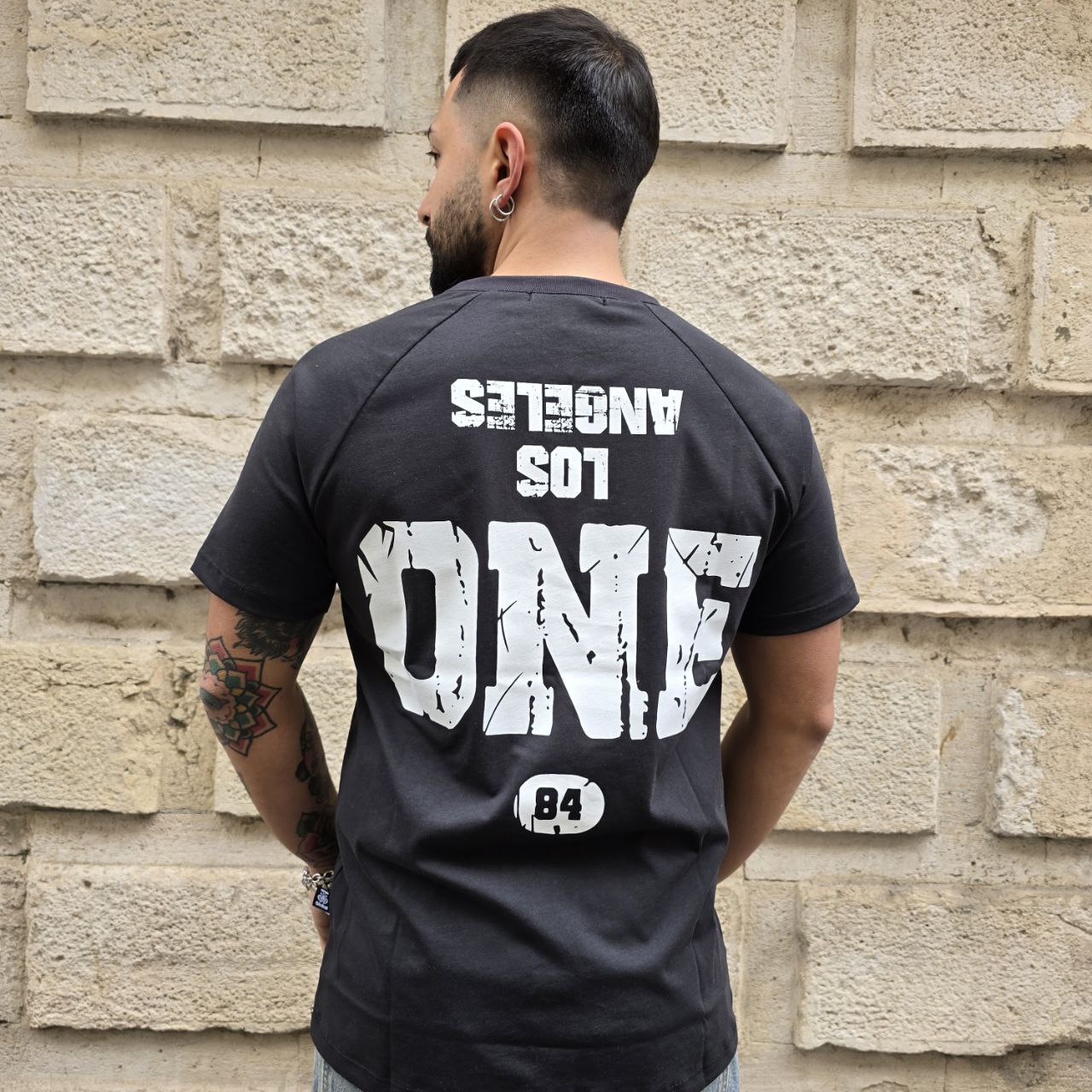 T-Shirt GBL Los Angeles - Piombo