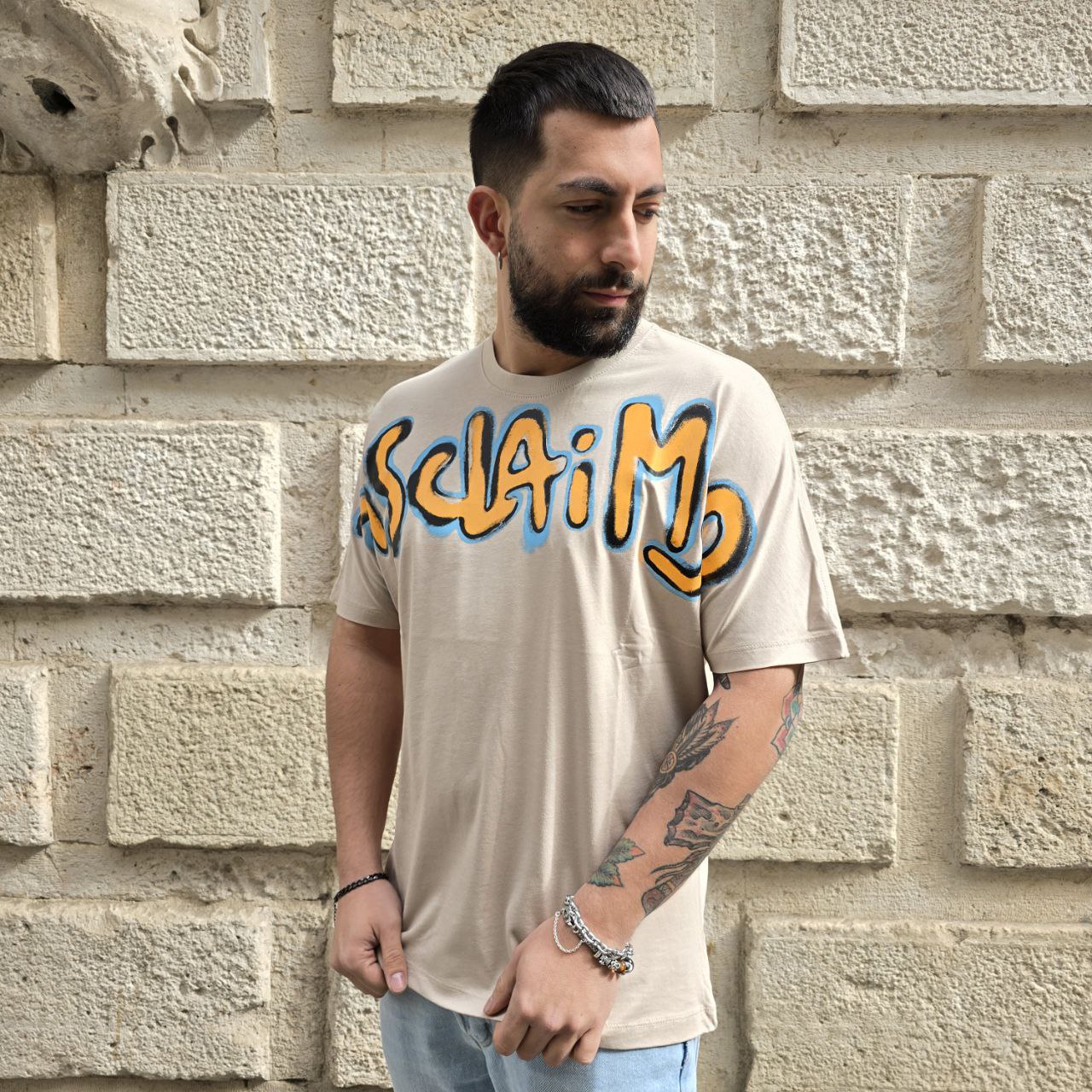 T-Shirt Disclaimer 54815 - Beige