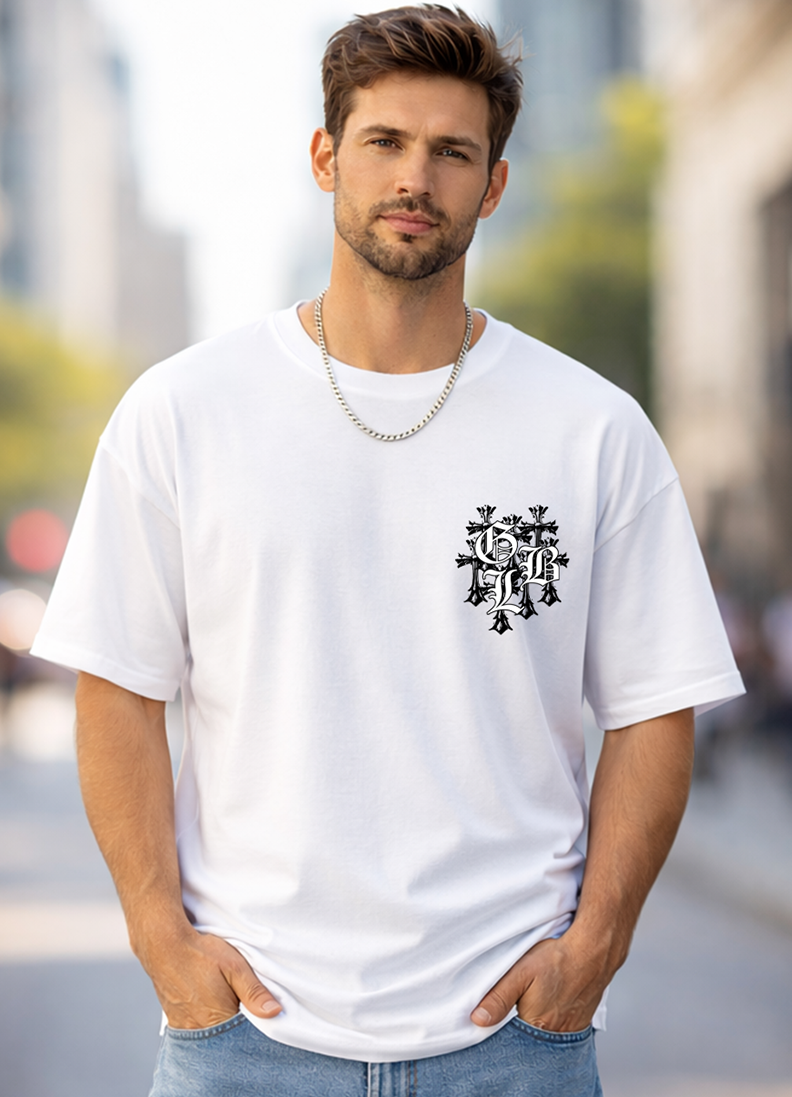 T-SHIRT GLOBAL BRAND ART. 8008 - BIANCO