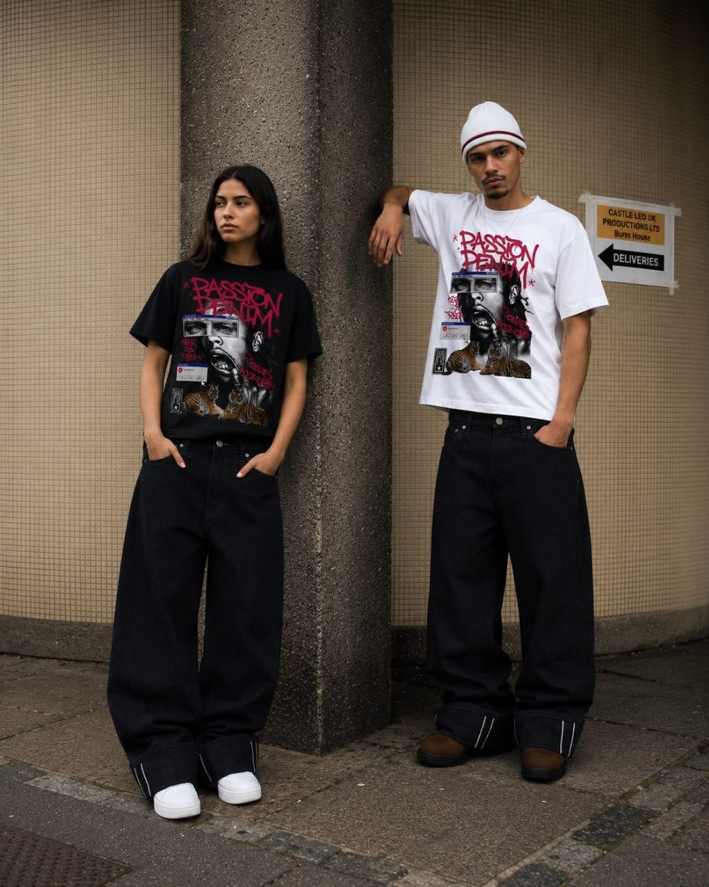 T-SHIRT SUNGLUSSES NERA