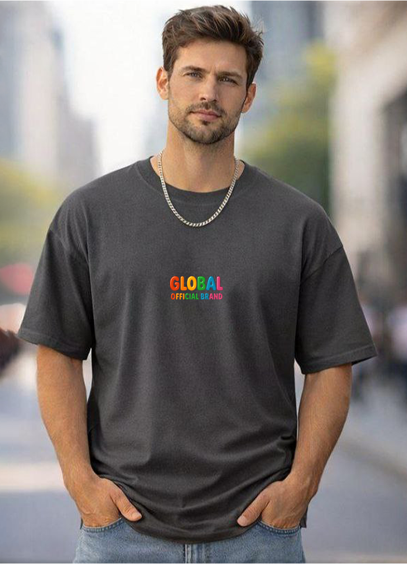 T-SHIRT GLOBAL BRAND ART. 8010 - FERRO