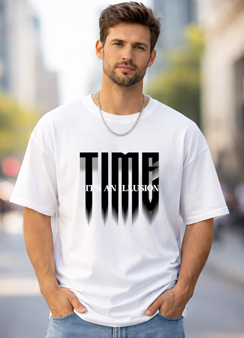 T-SHIRT GLOBAL BRAND ART. 8022 - BIANCO/NERO