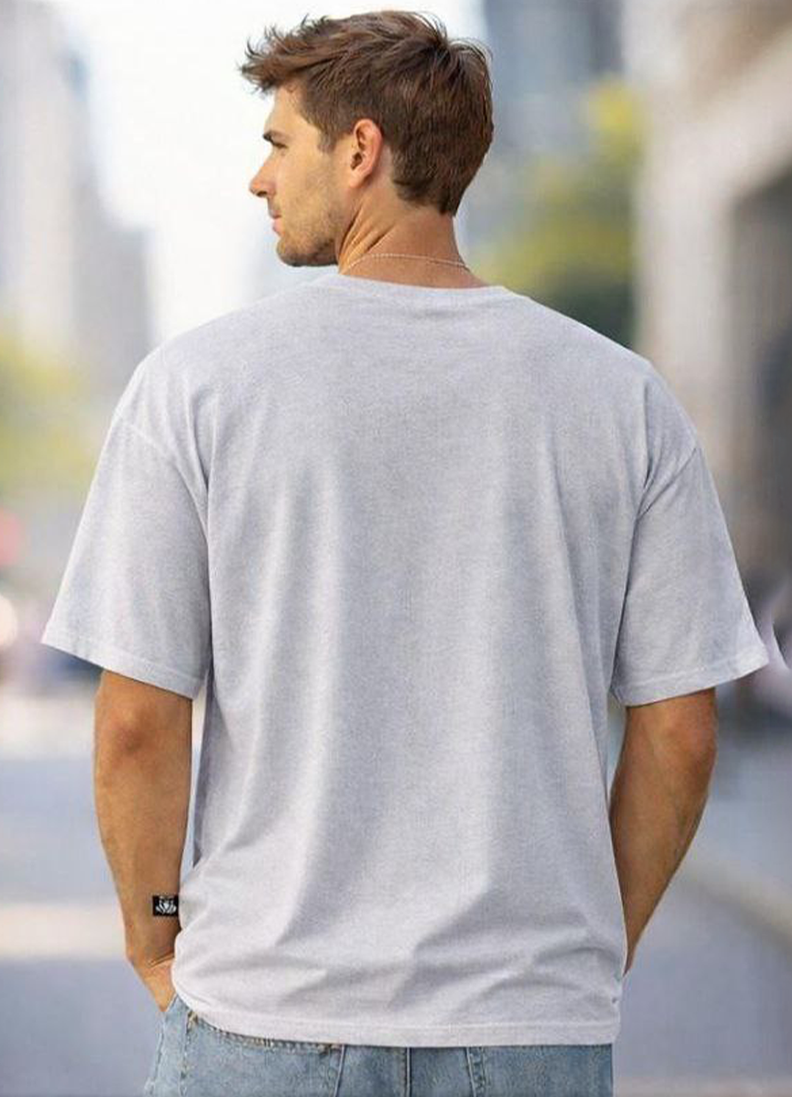 T-SHIRT GLOBAL BRAND ART. 8008 - GRIGIO PERLA