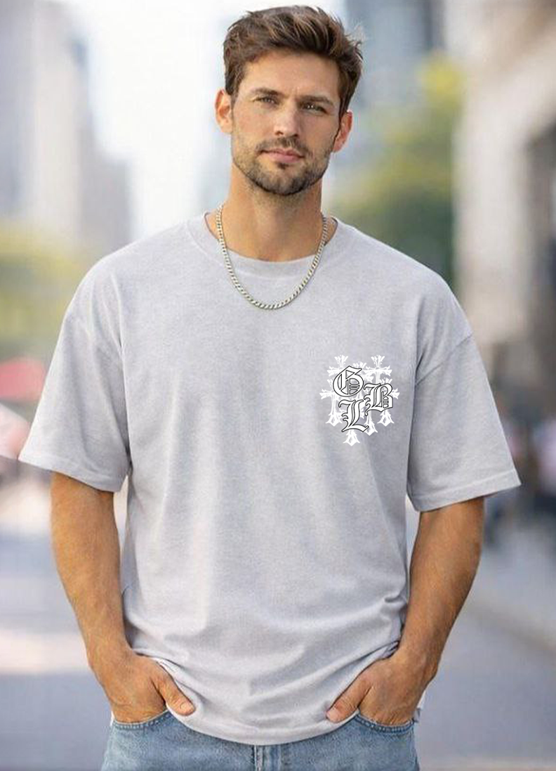 T-SHIRT GLOBAL BRAND ART. 8008 - GRIGIO PERLA