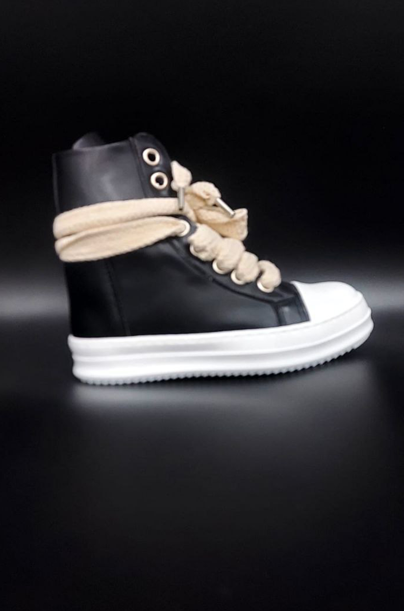 SNEAKERS ALTA MOD. R*CK OW GLOBAL OFFICIAL - NERO