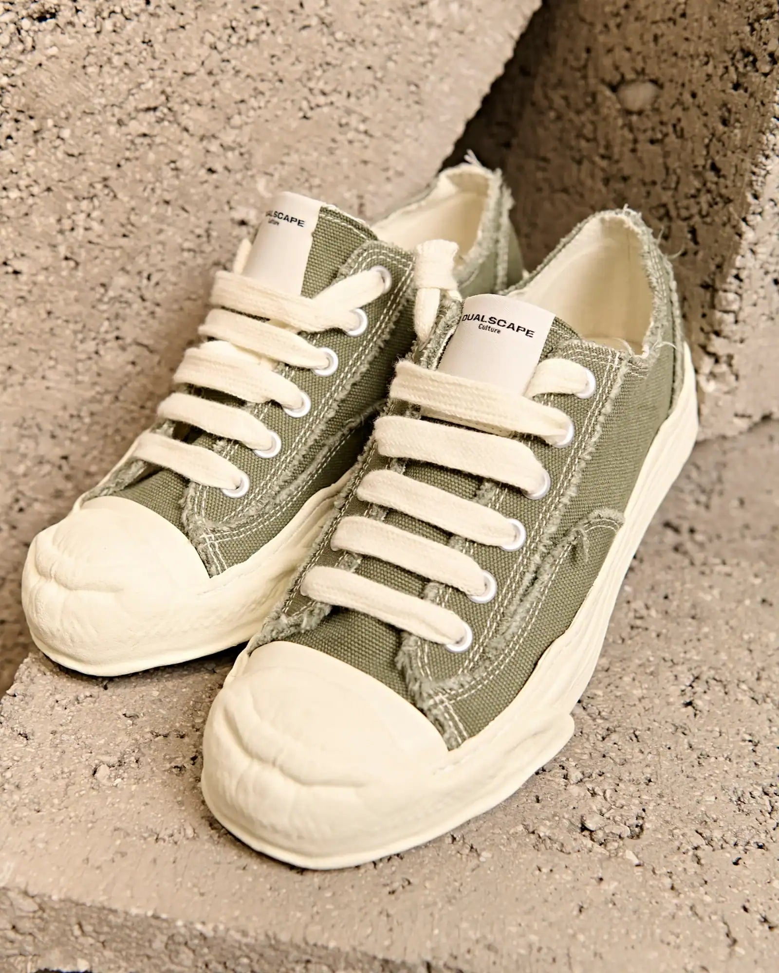 SNEAKERS DUALSCAPE - VERDE MILITARE