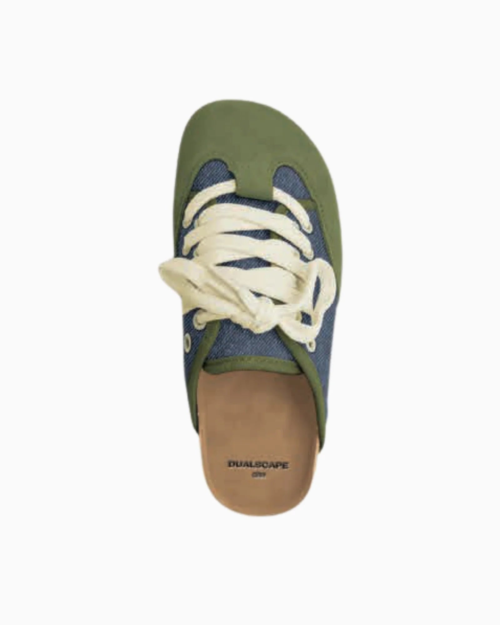 CIABATTA DUALSCAPE MOD. SCARPA - VERDE/JEANS