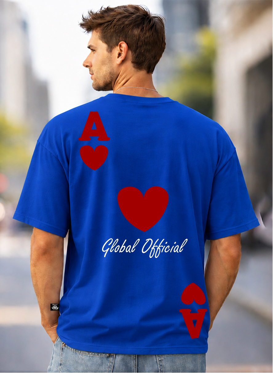 T-SHIRT GLOBAL BRAND ART. ASSO - ROYAL