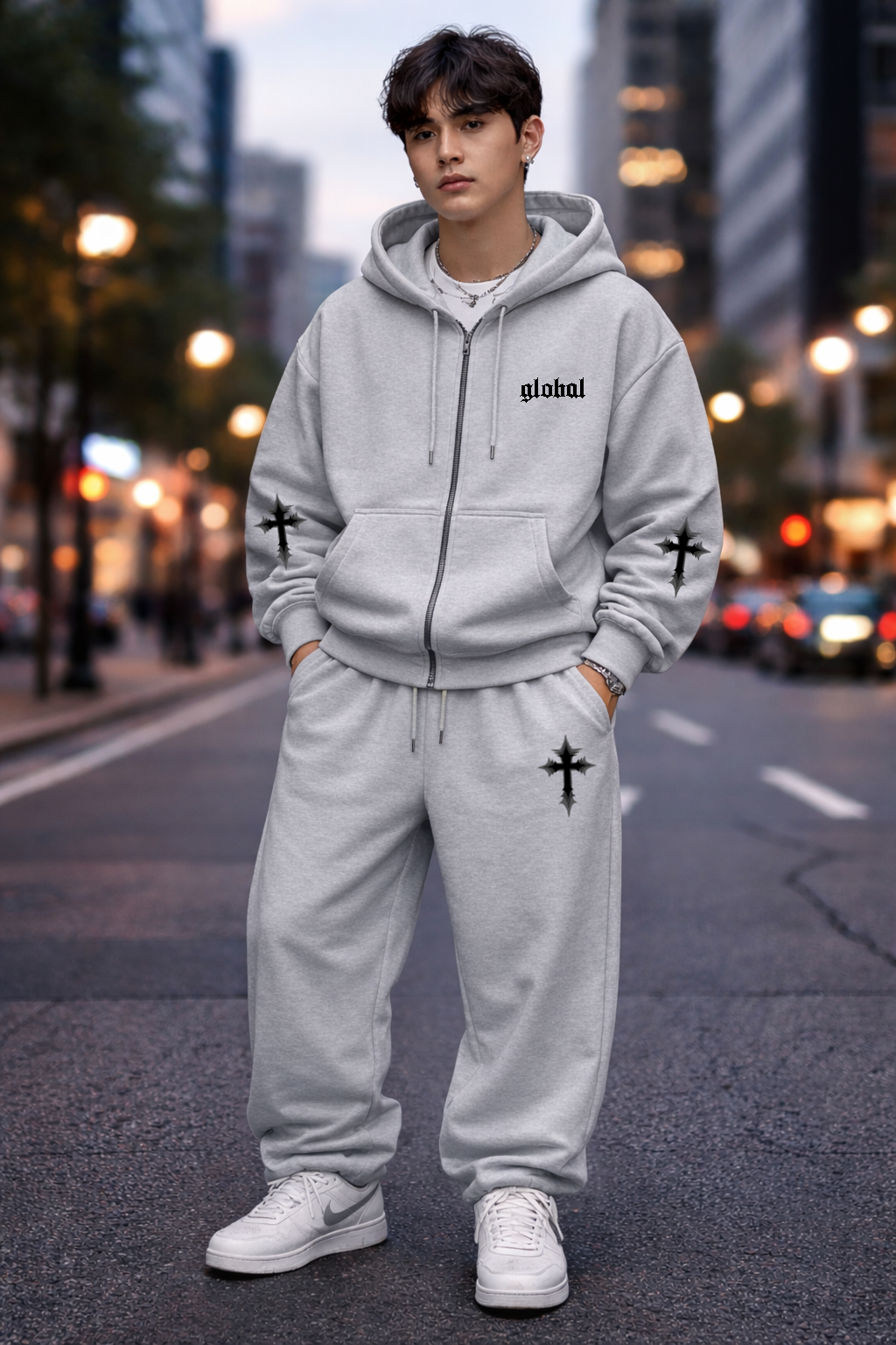 TUTA GLOBAL BRAND ART. 8023 - GRIGIO NK