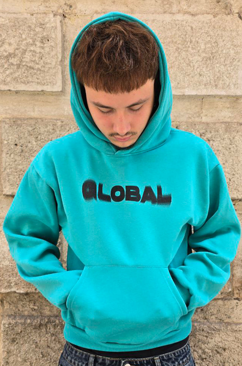 FELPA BOXY GLOBAL COD. SFUMATO - TIFFANI