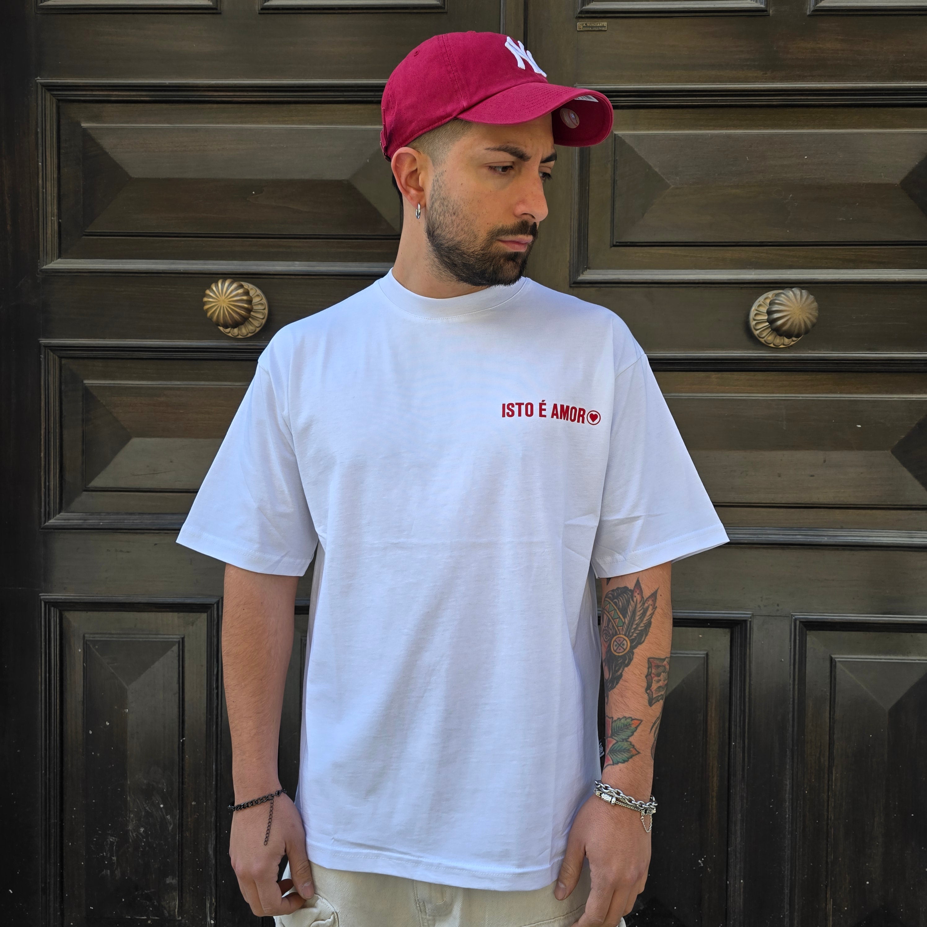 T-Shirt GBL Isto é Amor - Bianco