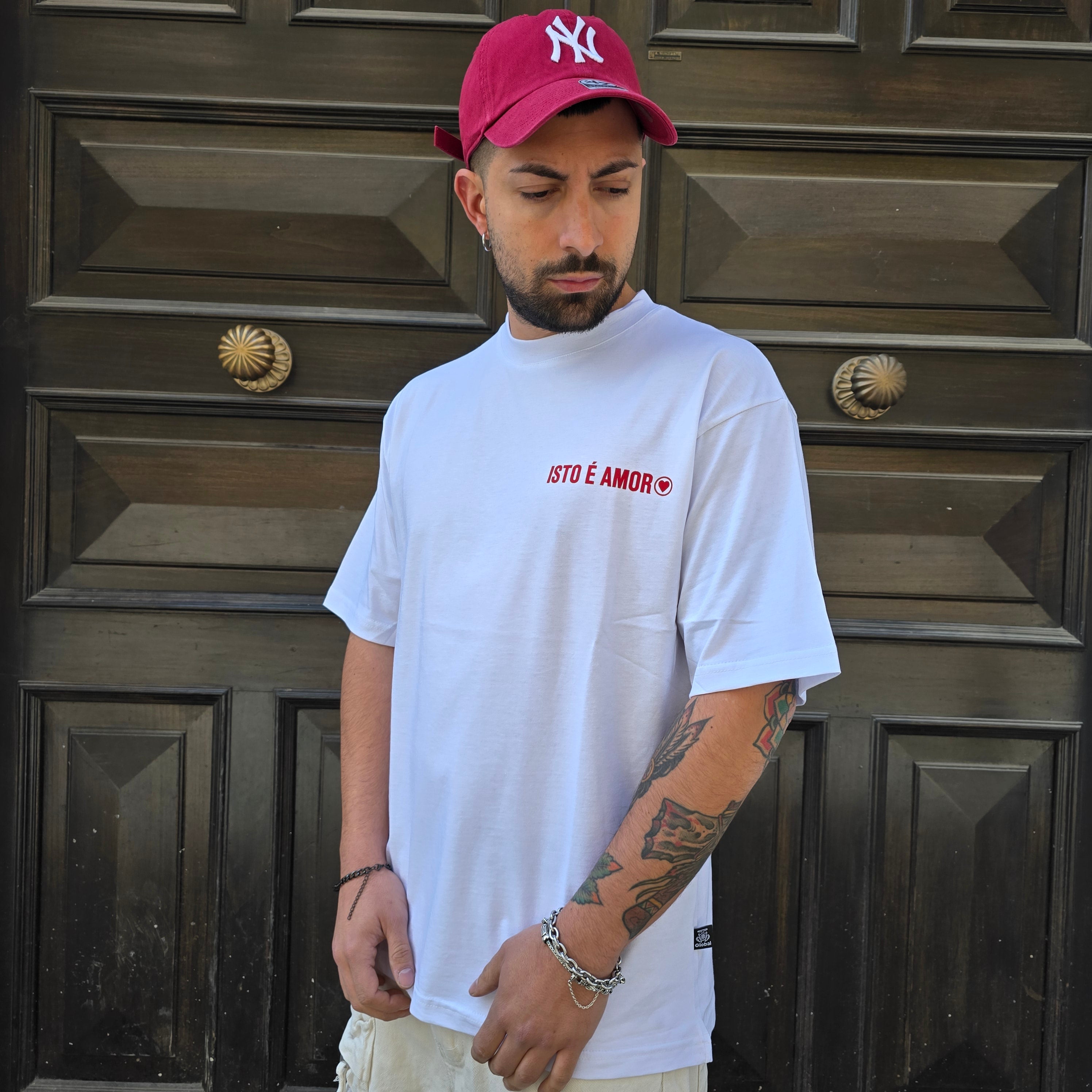 T-Shirt GBL Isto é Amor - Bianco