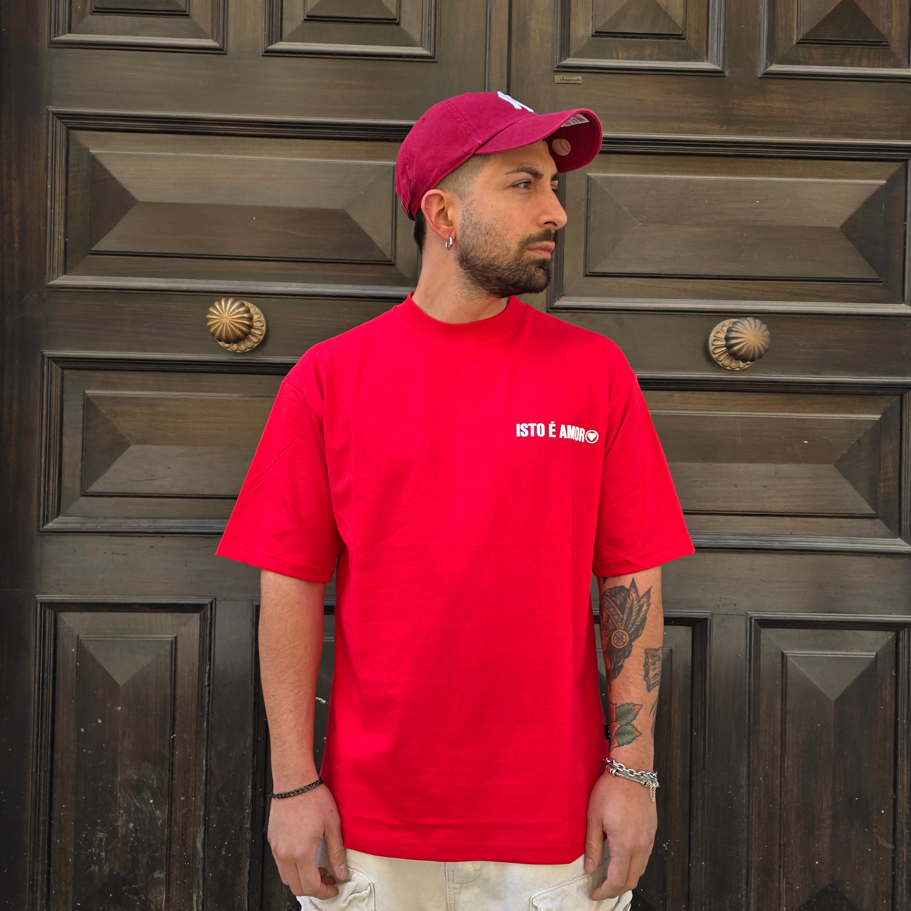 T-Shirt GBL Isto é Amor - Rosso