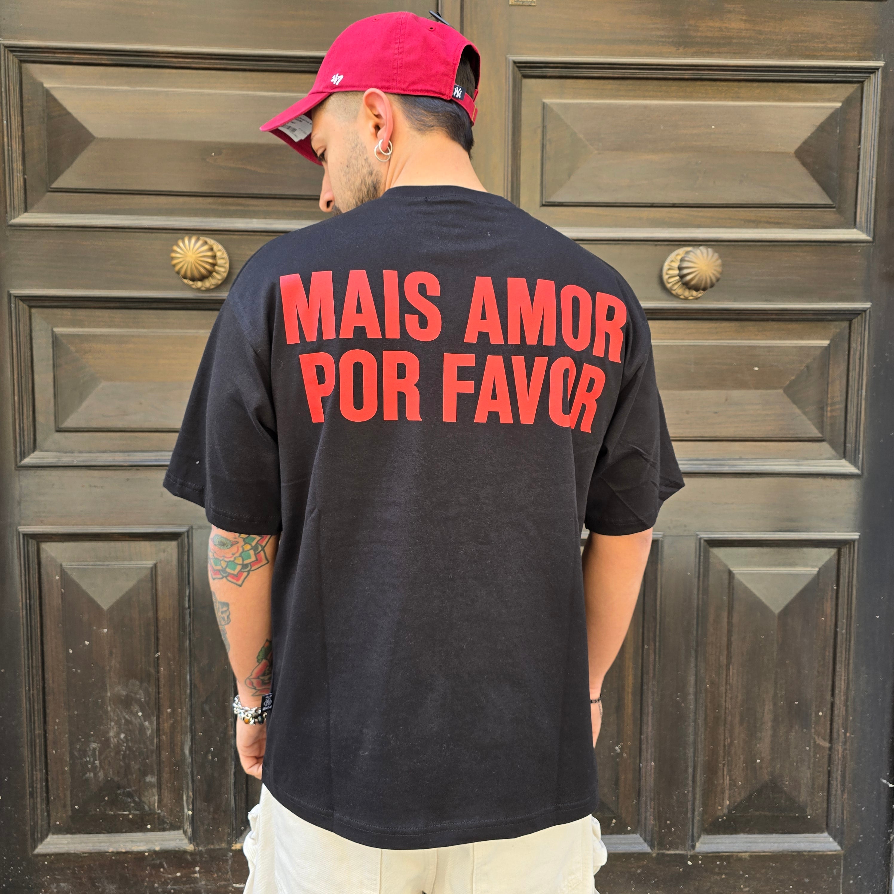 T-Shirt GBL Isto é Amor - Nero