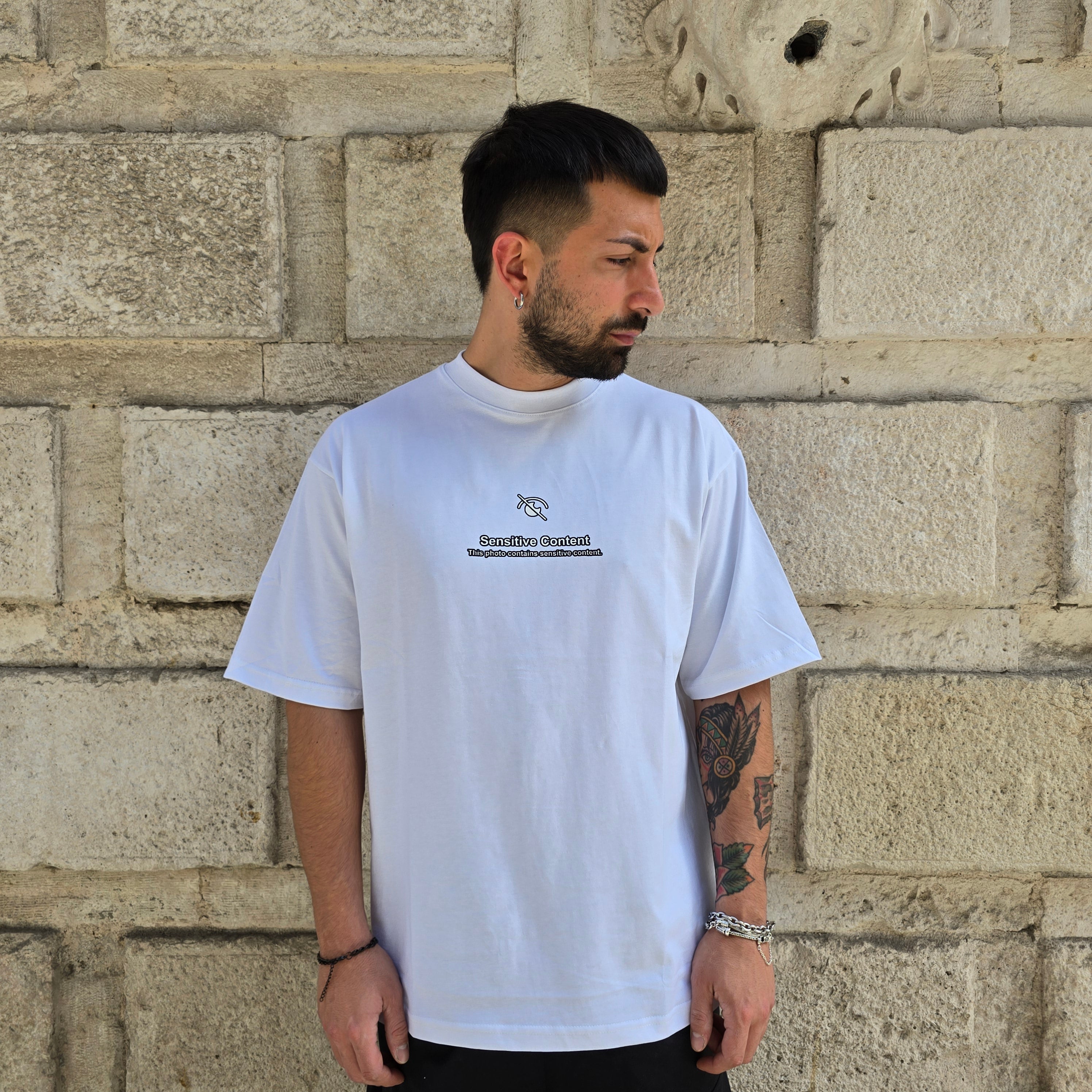 T-Shirt GBL Sensitive - Bianco