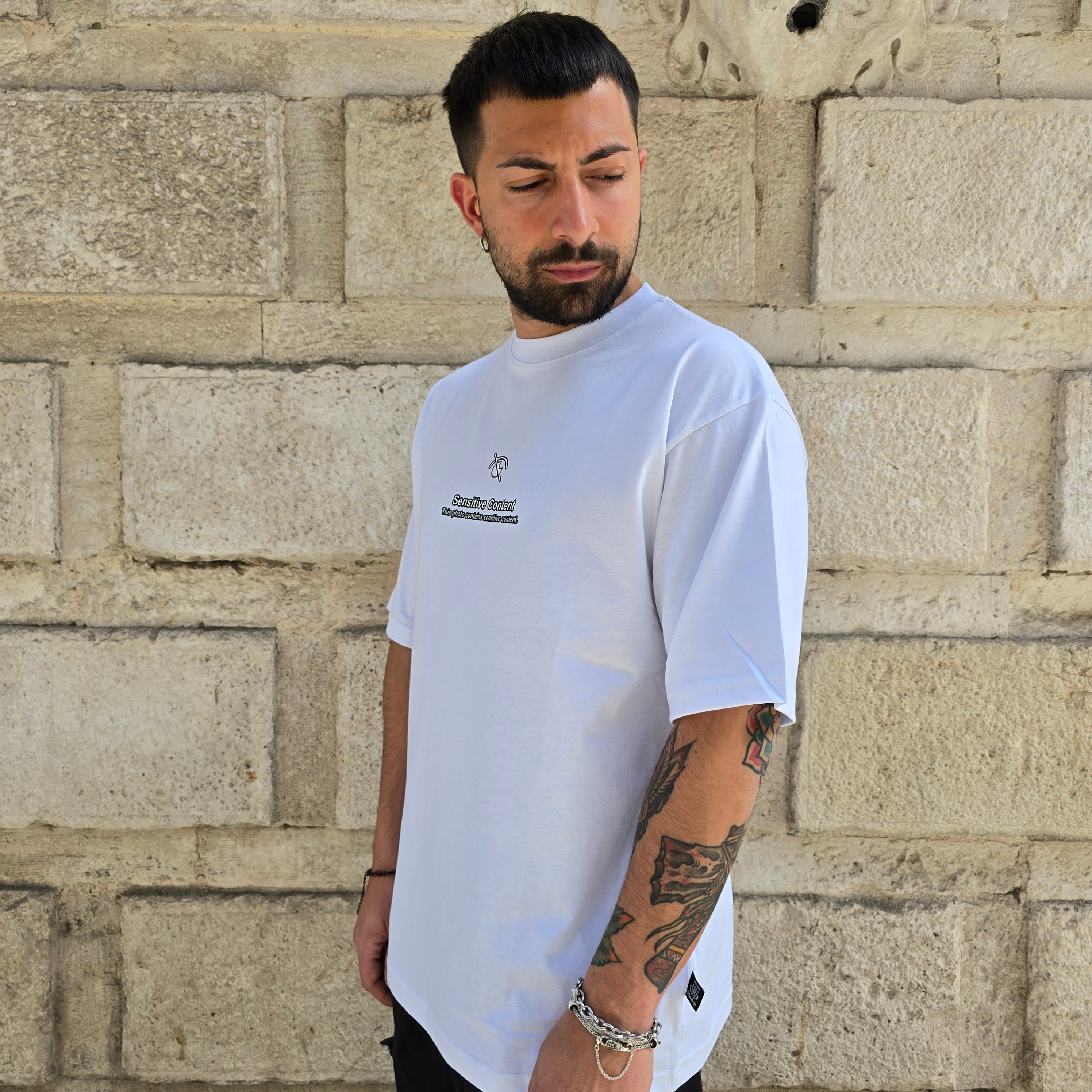T-Shirt GBL Sensitive - Bianco