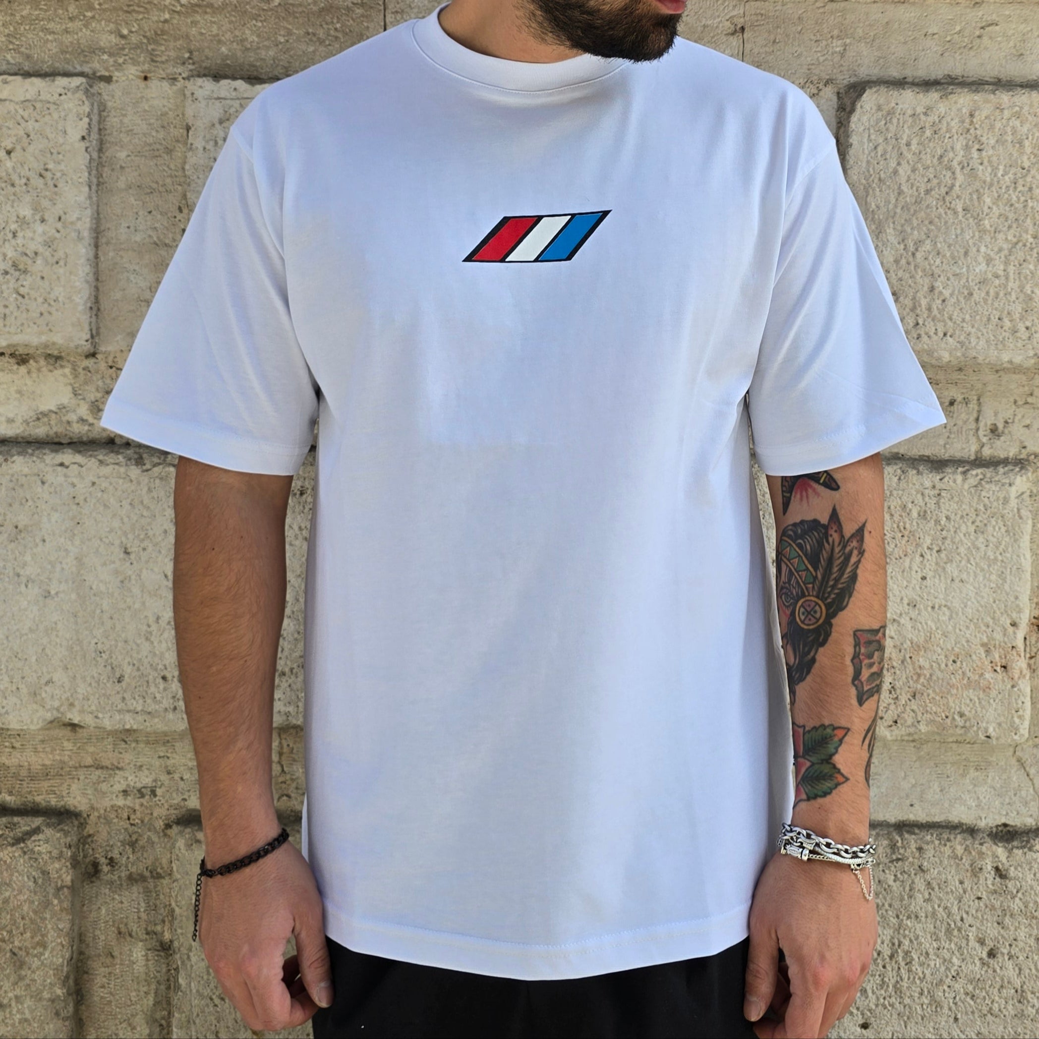 T-Shirt GBL Race - Bianco