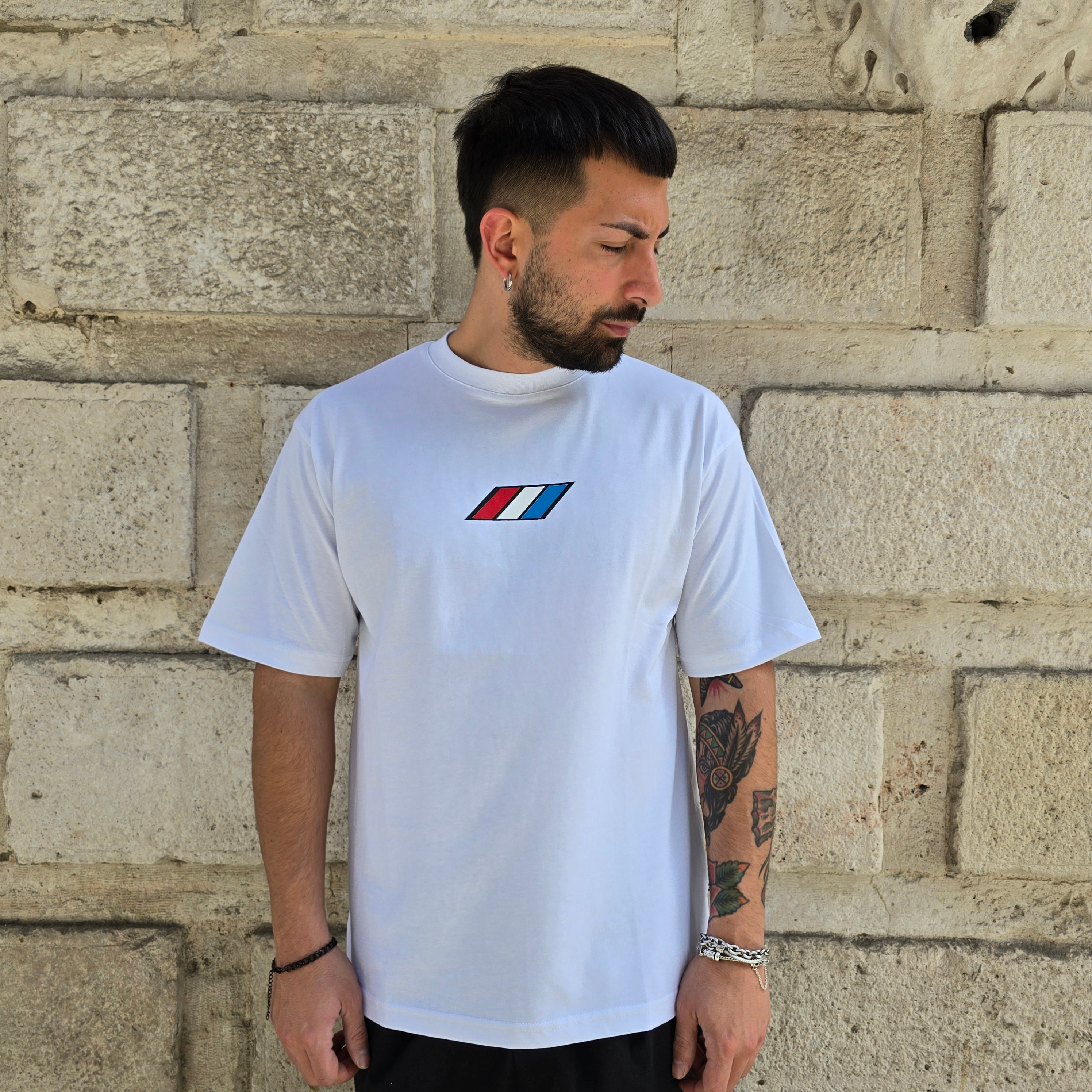 T-Shirt GBL Race - Bianco
