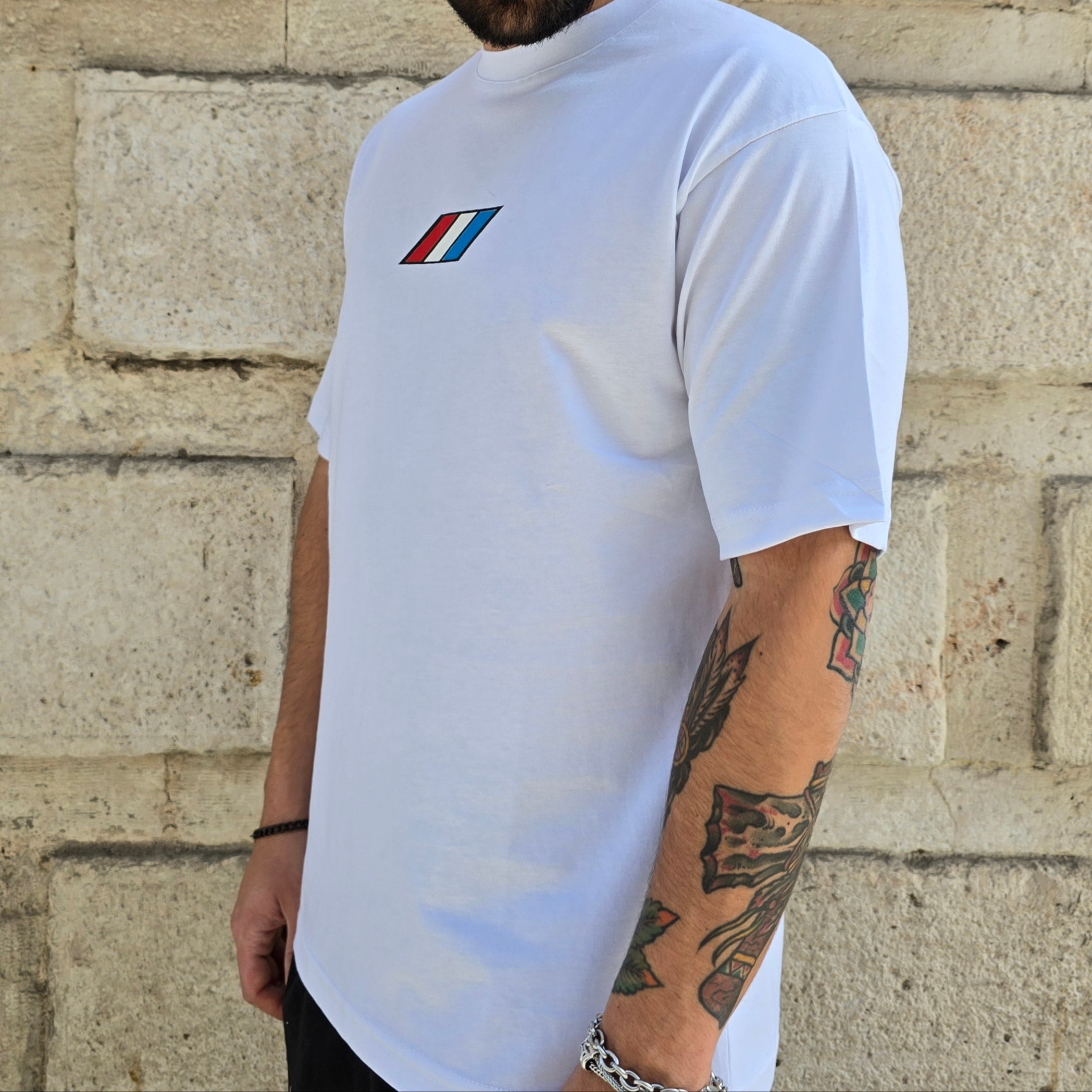 T-Shirt GBL Race - Bianco