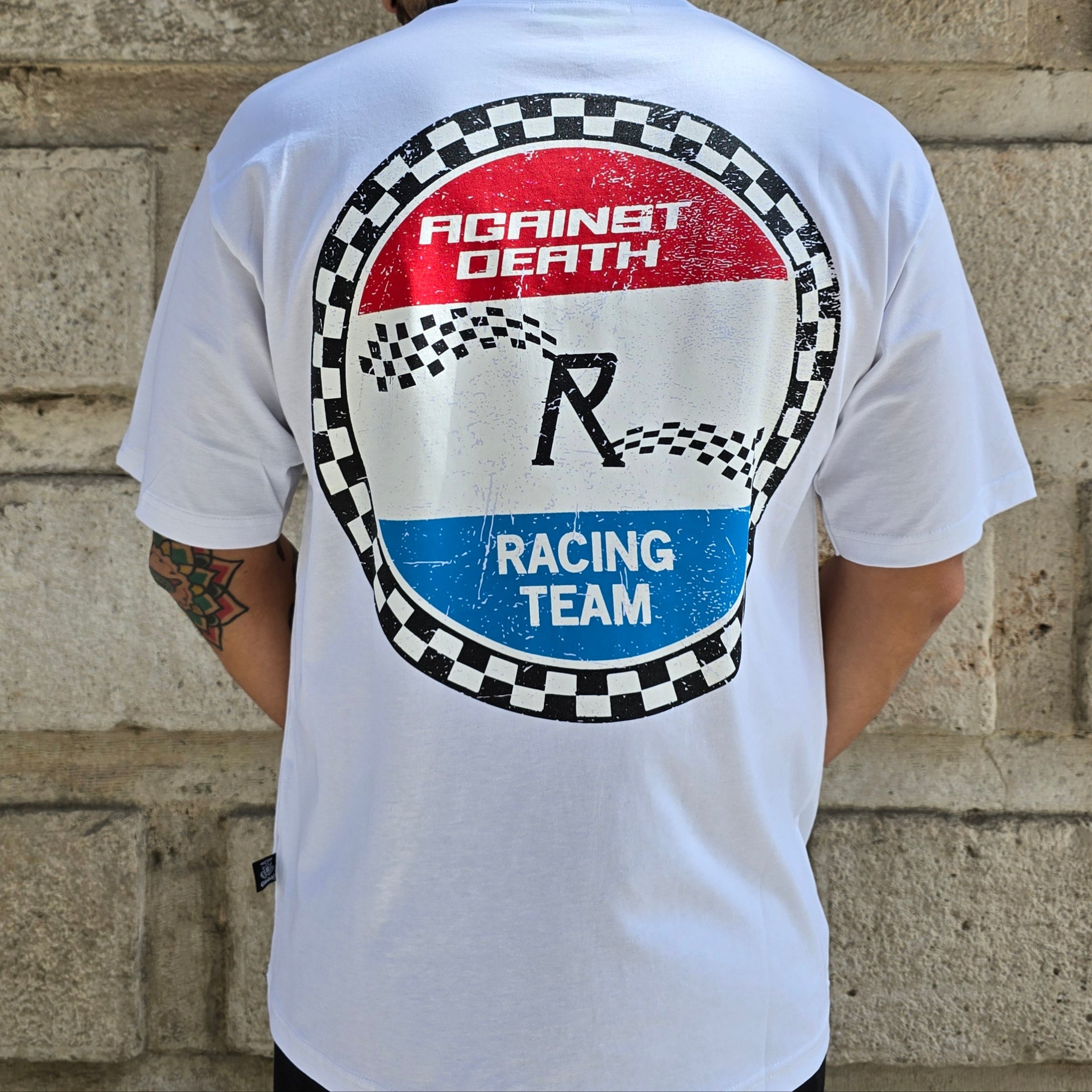 T-Shirt GBL Race - Bianco