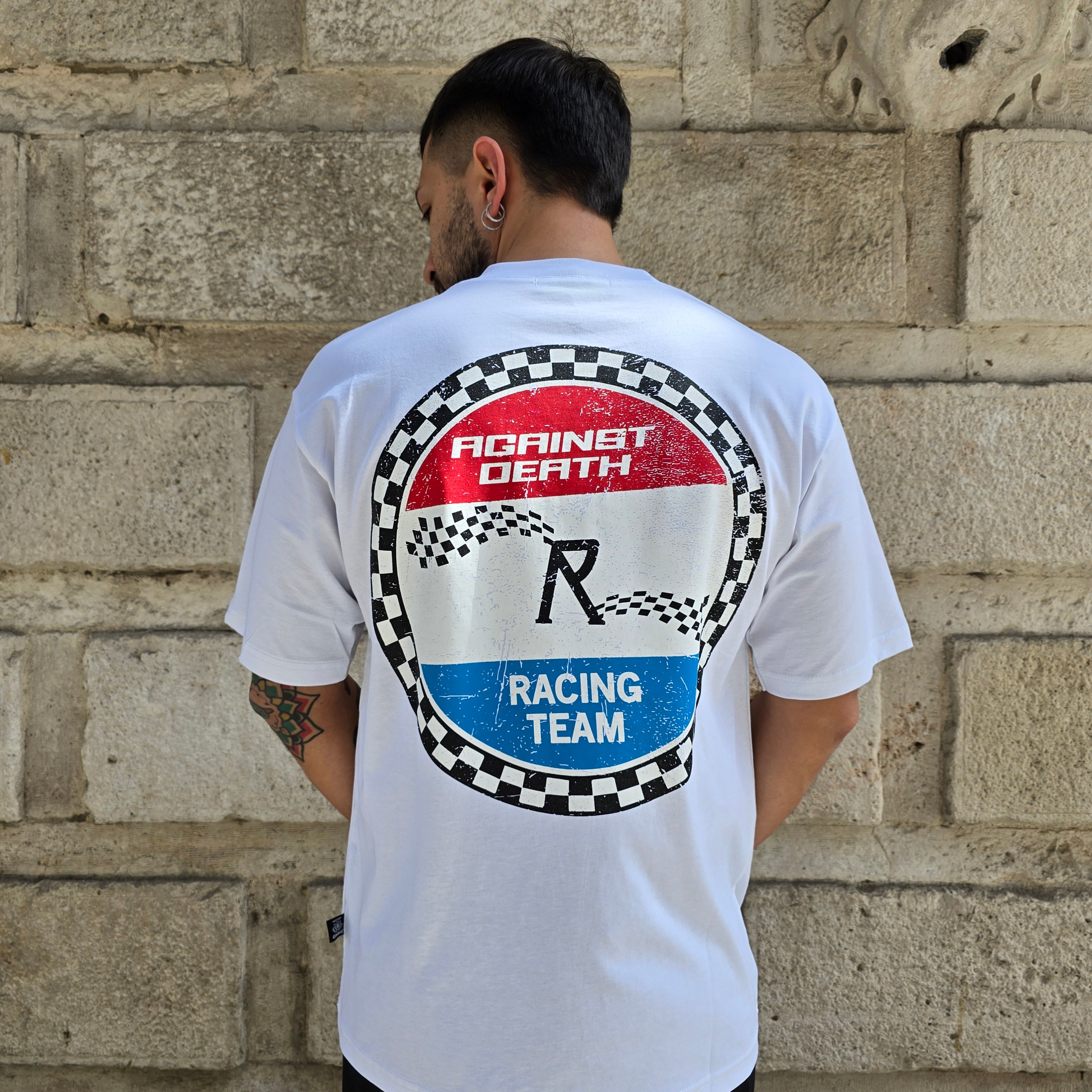 T-Shirt GBL Race - Bianco