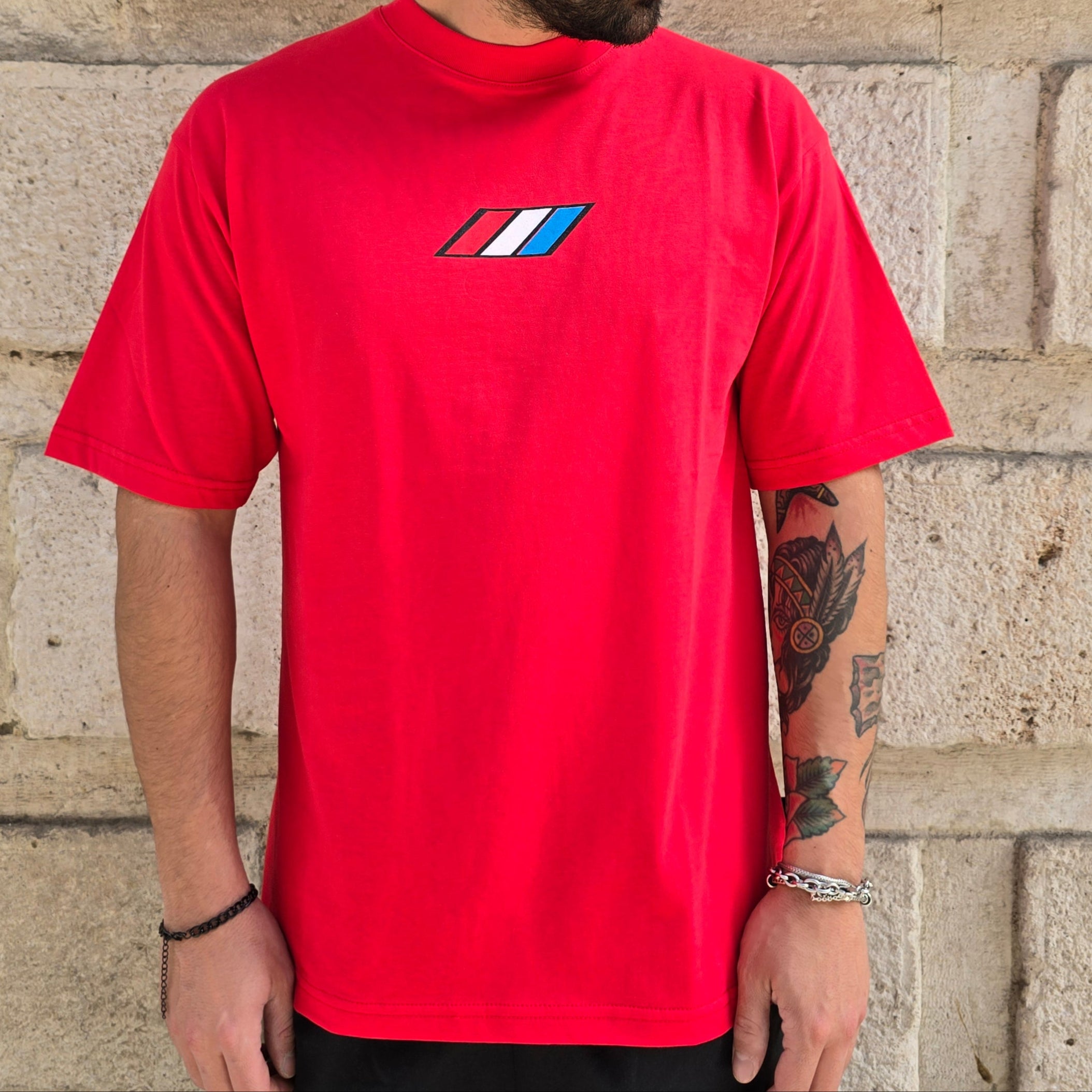 T-Shirt GBL Race - Rosso