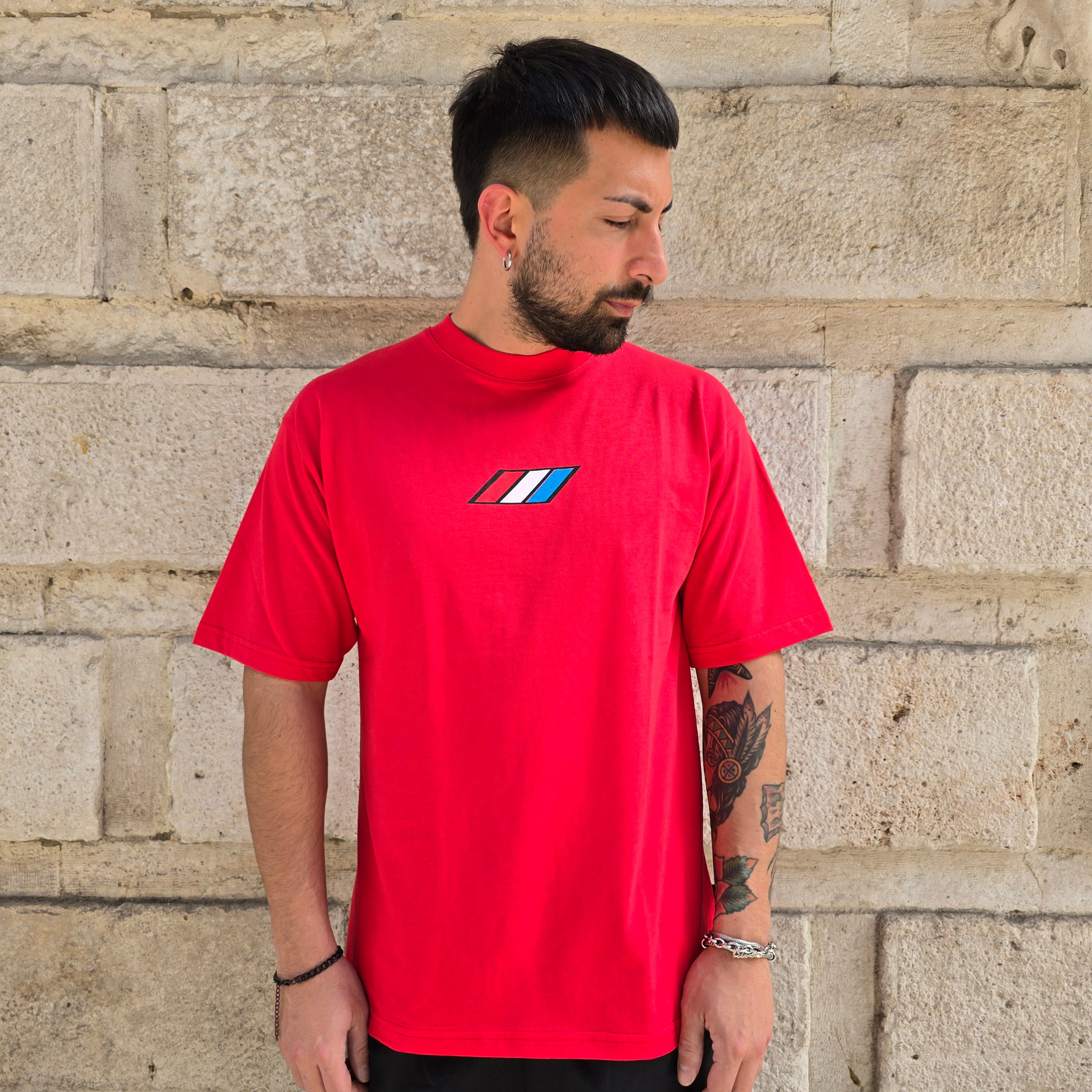 T-Shirt GBL Race - Rosso