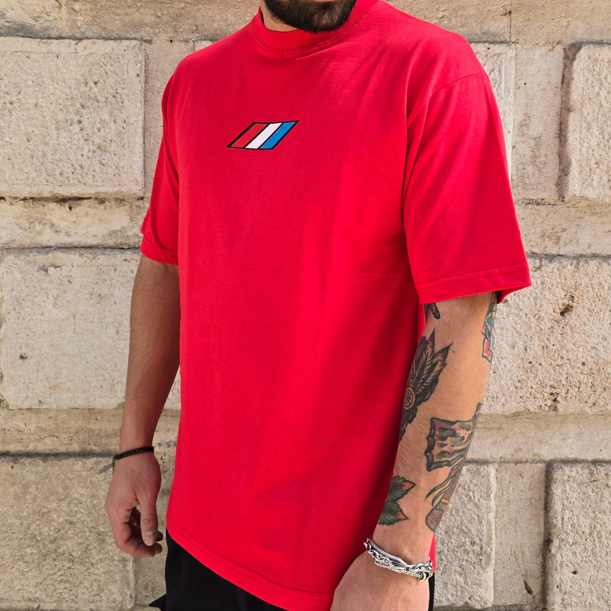 T-Shirt GBL Race - Rosso