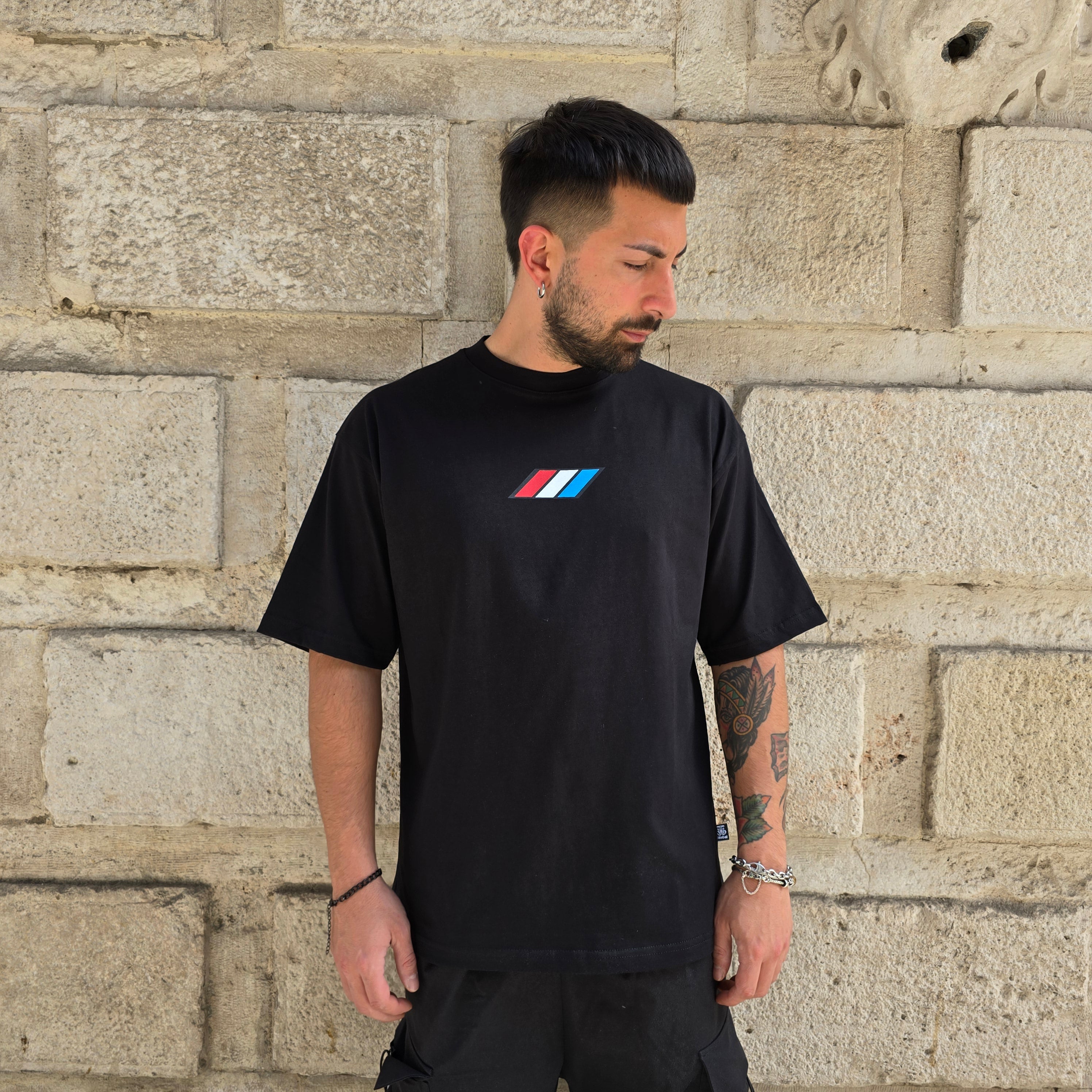 T-Shirt GBL Race - Nero