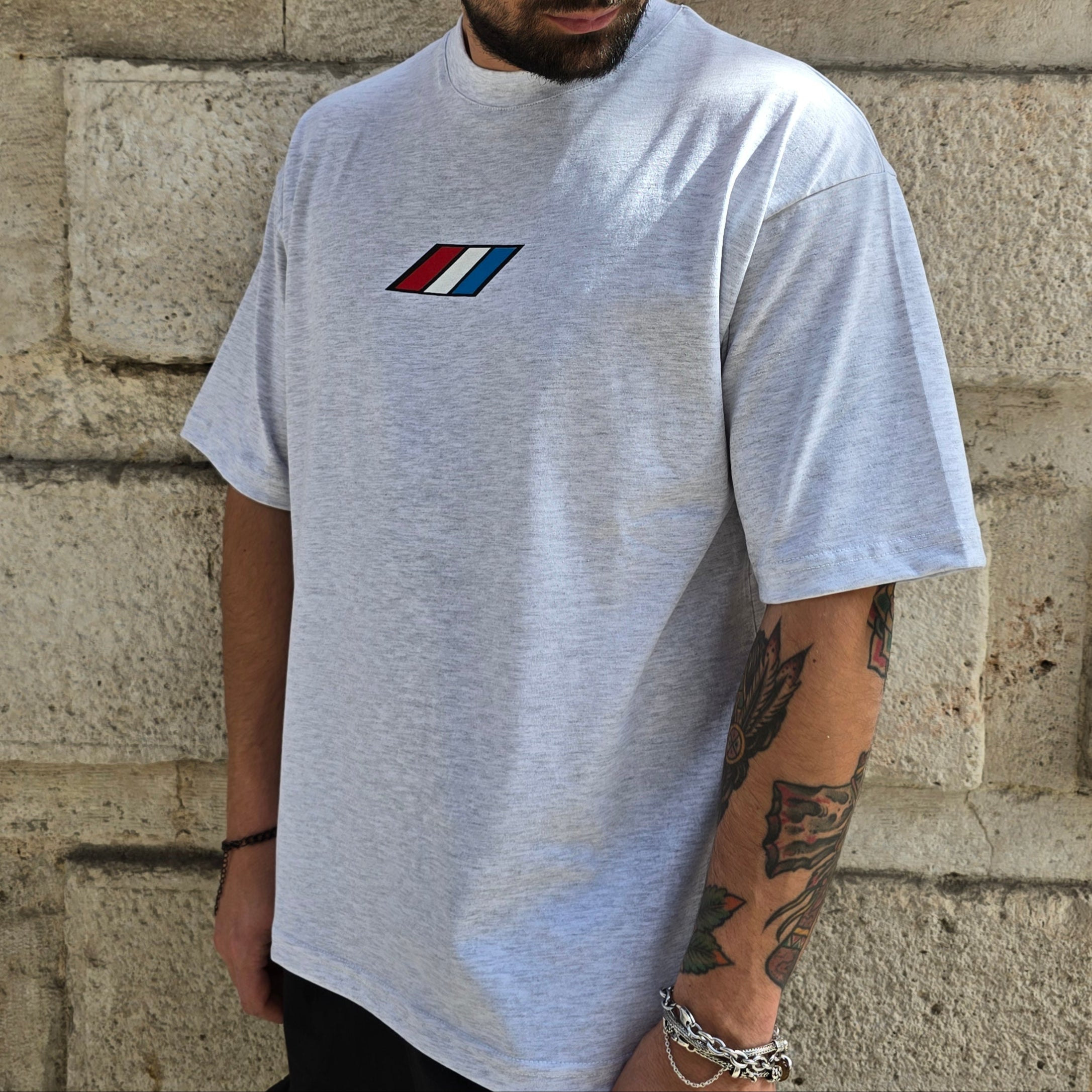 T-Shirt GBL Race - Grigio NK