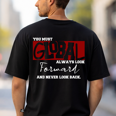 T-SHIRT GLOBAL BRAND ART. 8013 - NERO