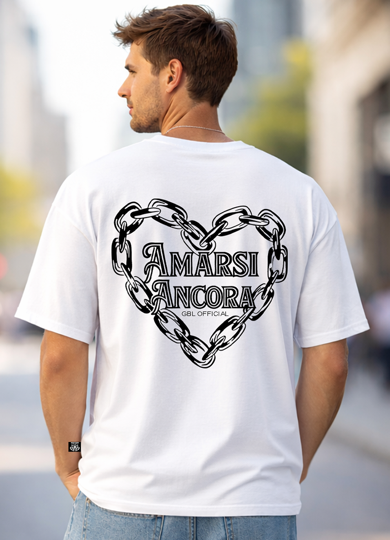 T-SHIRT GLOBAL BRAND ART. 8003 - BIANCO