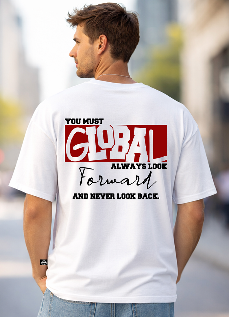 T-SHIRT GLOBAL BRAND ART. 8013 - BIANCO