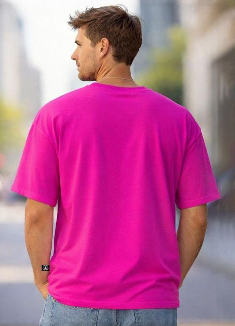 T-SHIRT GLOBAL BRAND ART. 8022 - FUXIA