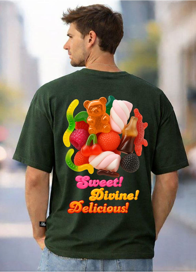 T-SHIRT GLOBAL BRAND ART. 8010 - VERDE BOSCO