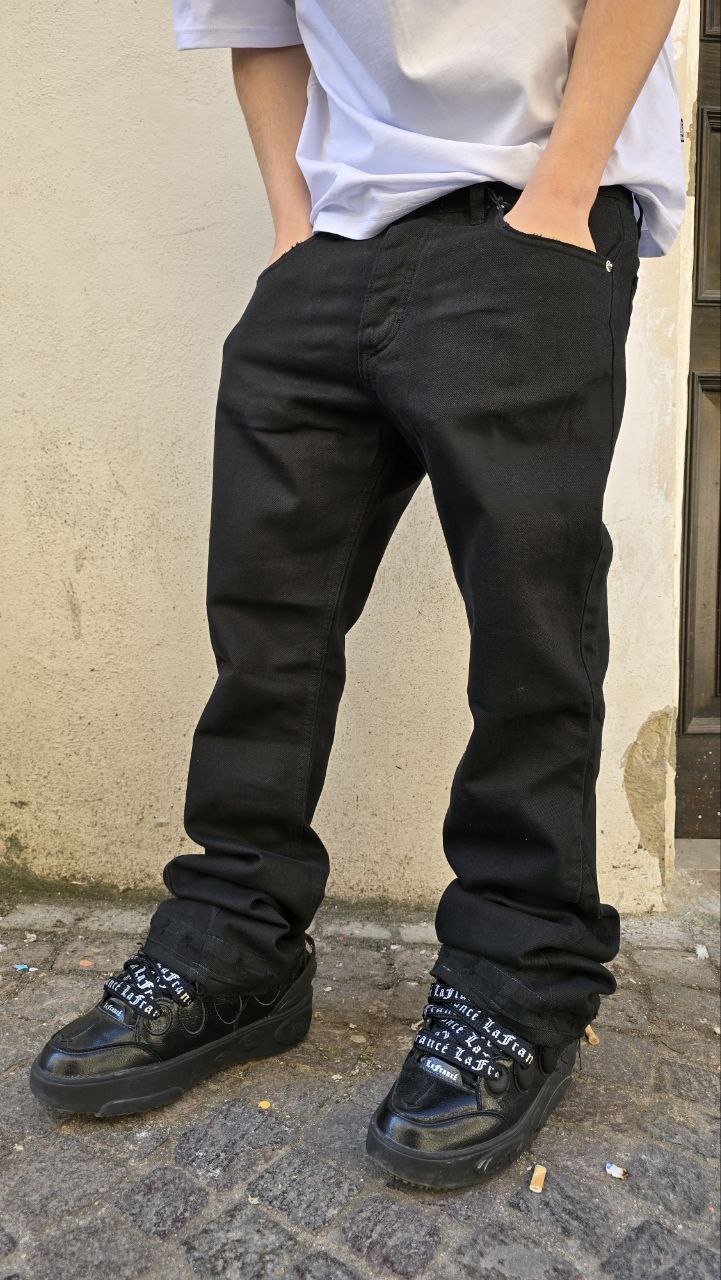 JEANS FLARE GLOBAL BRAND ART. 7000 - NERO