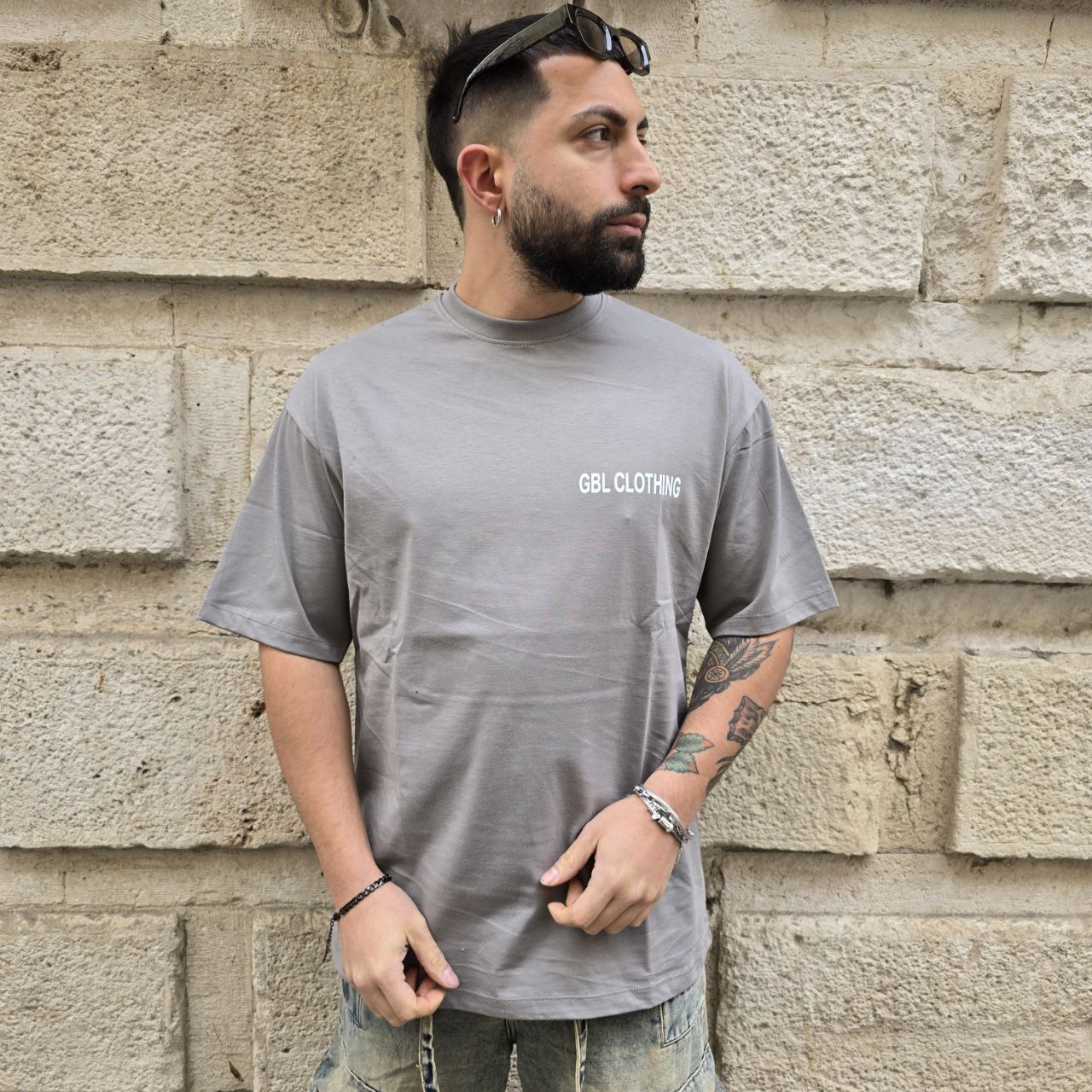 T-Shirt GBL Travis - Grigio