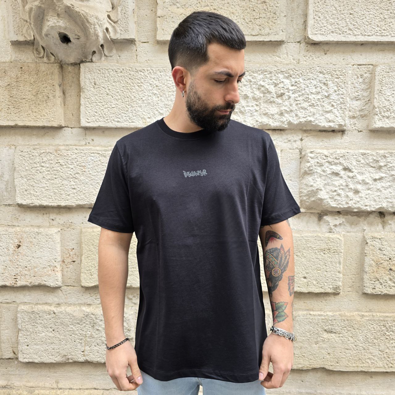 T-Shirt Disclaimer 54842 - Nero