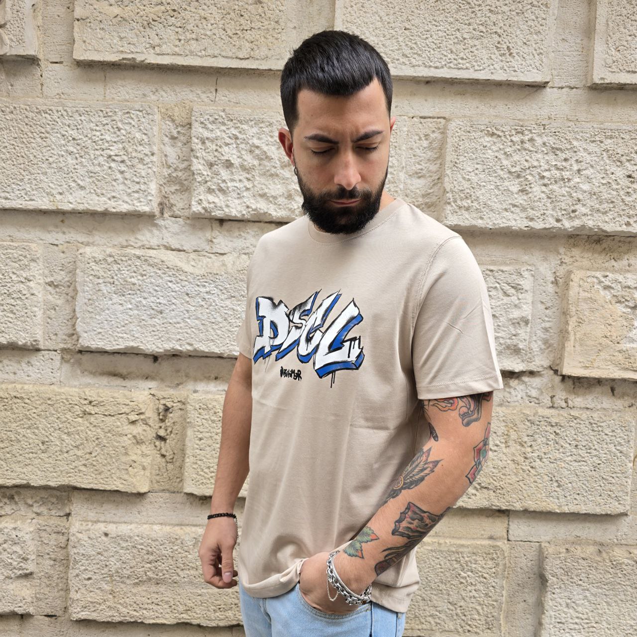 T-Shirt Disclaimer 54817 - Beige