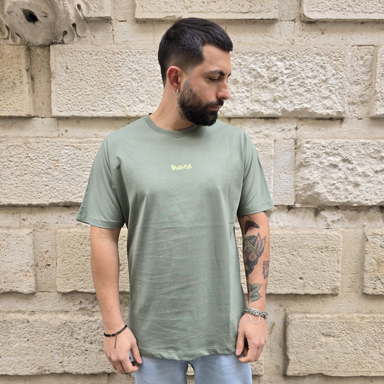 T-Shirt Disclaimer 54802 - Verde