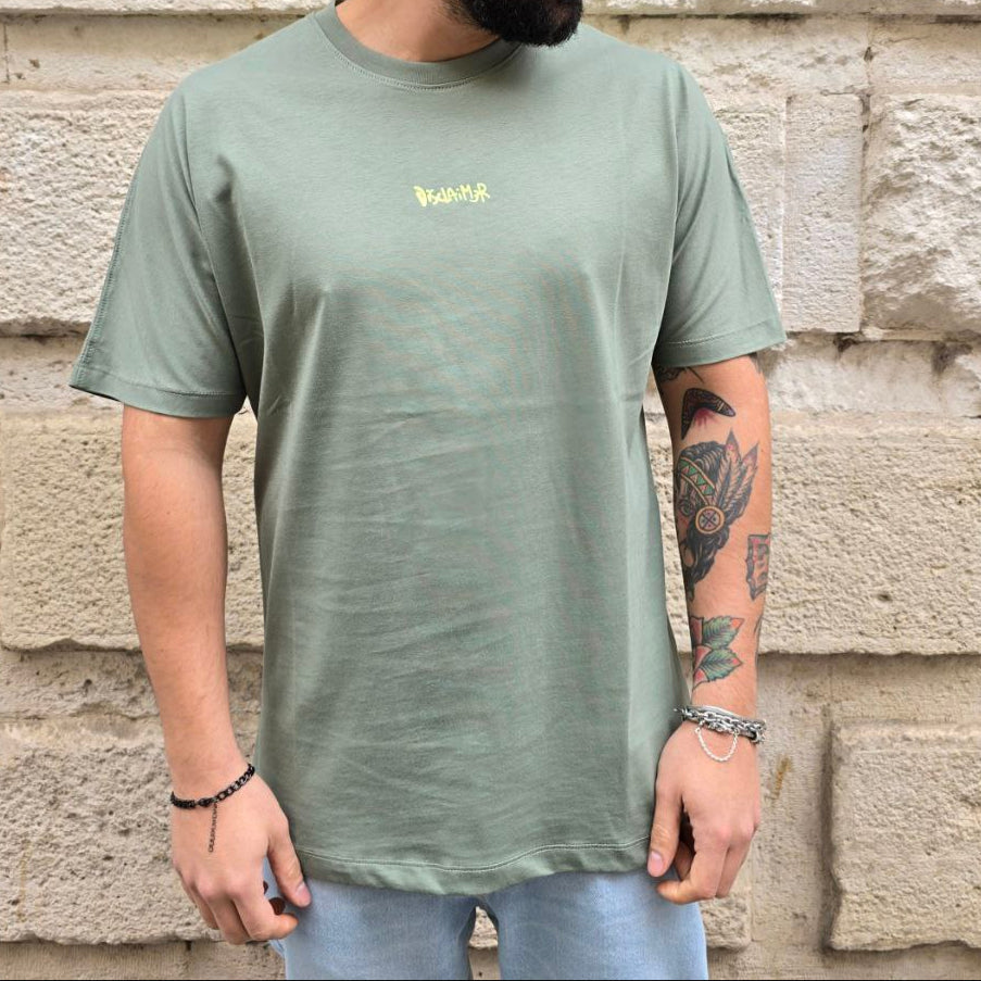 T-Shirt Disclaimer 54802 - Verde