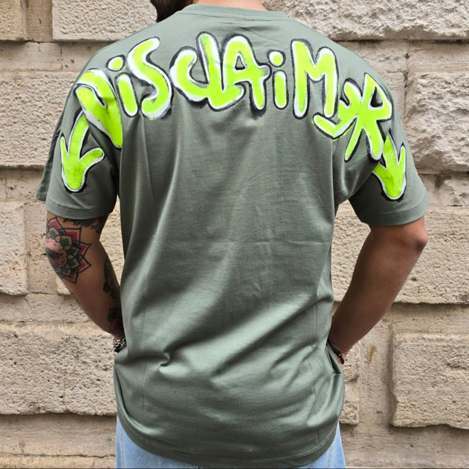 T-Shirt Disclaimer 54802 - Verde
