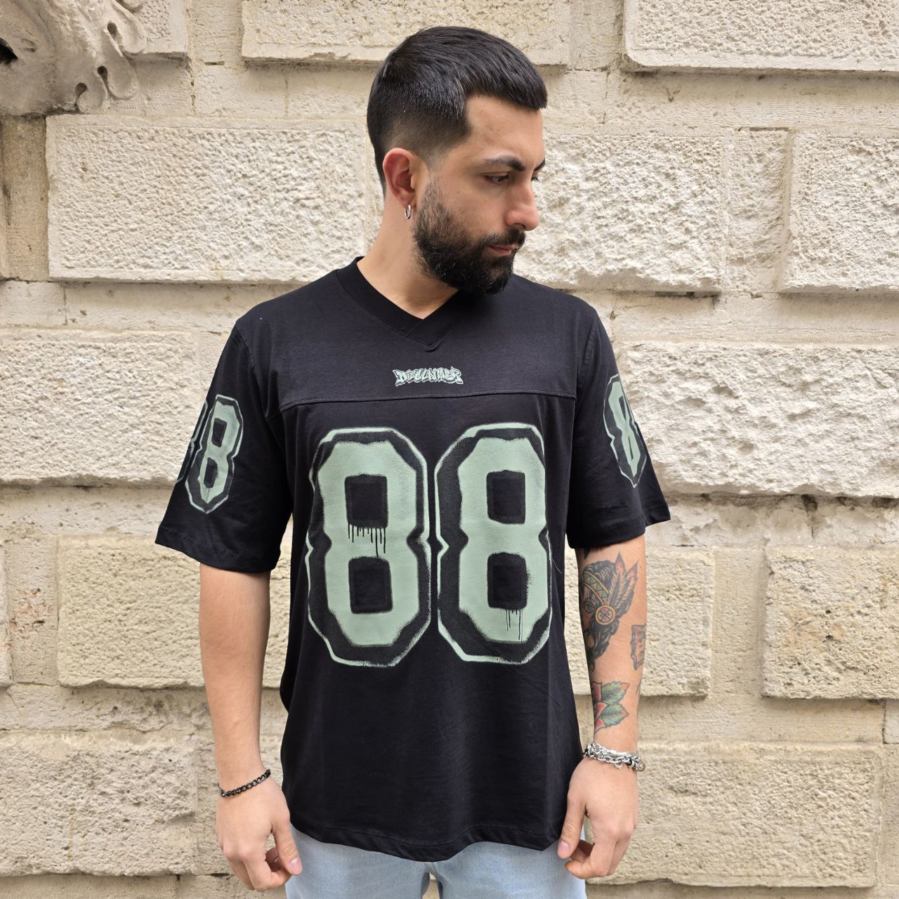 T-Shirt Disclaimer 54890 - Nero
